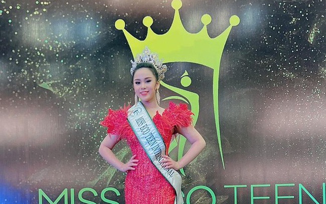 Mỹ nhân Việt mới 13 tuổi vừa đăng quang cuộc thi Miss Teen quốc tế là ai mà được cho rằng làm rạng danh nhan sắc không thua gì Thùy Tiên