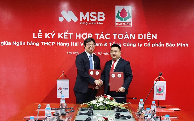 MSB ký kết hợp tác toàn diện với Bảo hiểm Bảo Minh