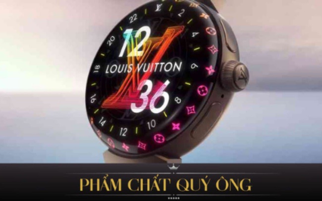 7 mẫu đồng hồ thông minh sang trọng dành cho quý ông đẳng cấp: Đồng hồ cầu vồng 4.100 USD của Louis Vuitton có tiền cũng chưa chắc mua được