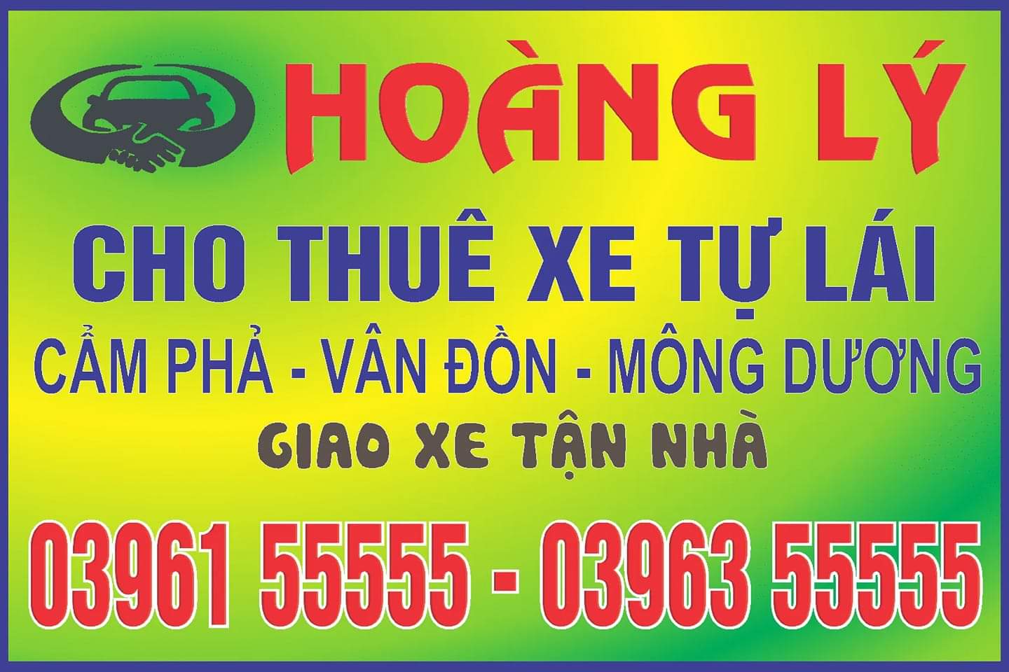 Anh Đinh Ngọc Hoàng – Khởi sự thành công với thương hiệu Xe Tự Lái Hoàng Lý tại Quảng Ninh