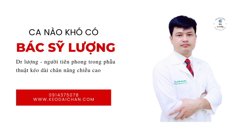 “Nơi giấc mơ thành hiện thực: Dịch vụ Kéo Dài Chân Dr Lượng – Uy tín, tận tâm, nơi duy nhất có tác giả của sáng chế về Khung kéo dài chân tại Việt Nam”